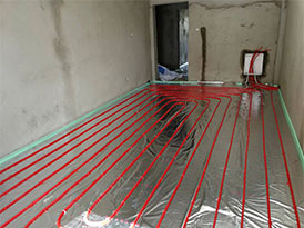 太阳能热水地暖